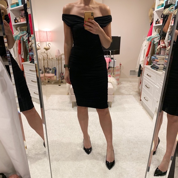 Express Ruched Dress - Picture 3 of 4